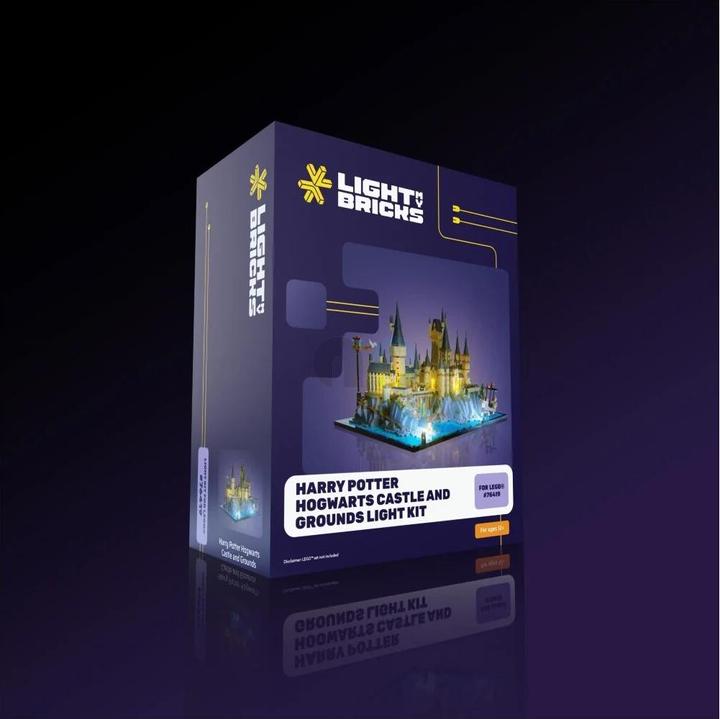 Produktbild Light my bricks LMB 2.0 LED Licht Set für LEGO 76419 Harry Potter Schloss Hogwarts mit Schlossgelände
