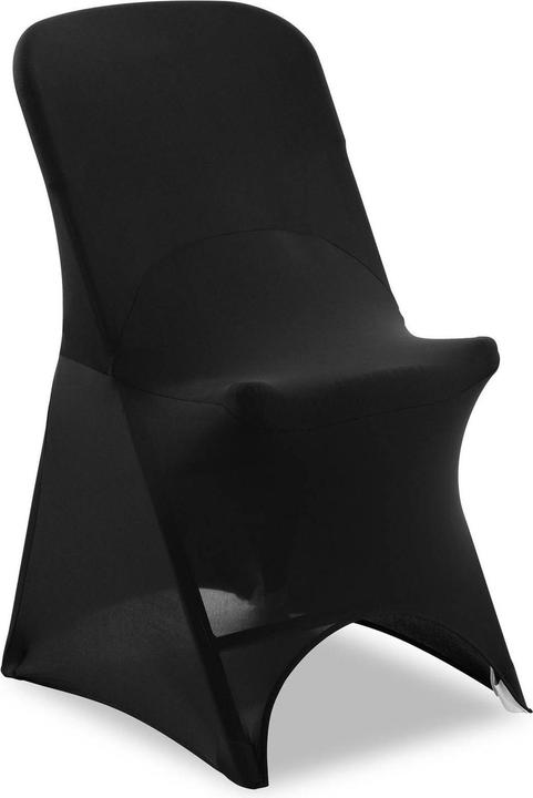 Actual product image Royal Catering Stretch Chair Cover - Black -