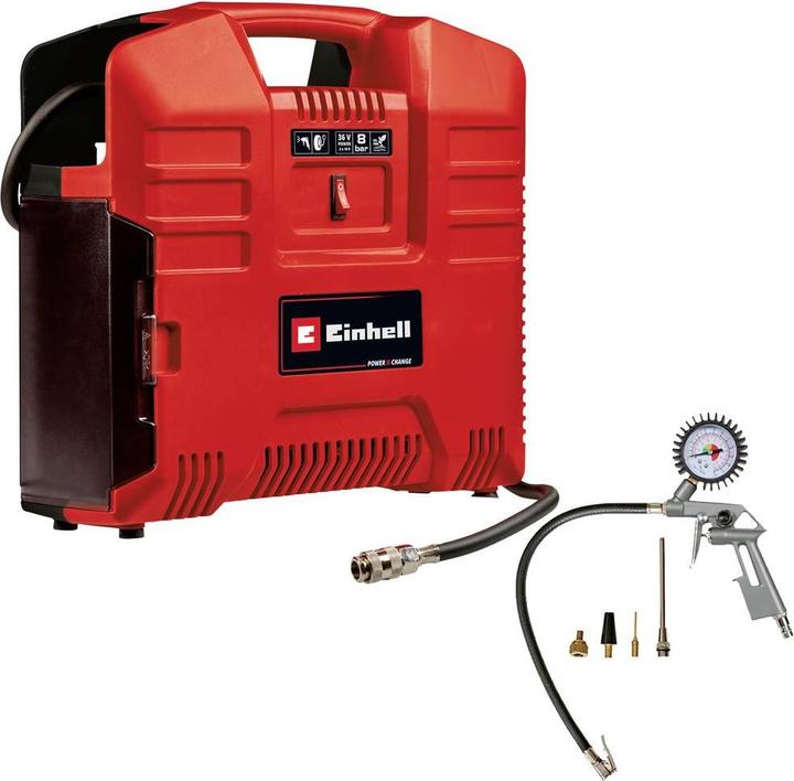 Actual product image Einhell 4020440 Compressor 8 bar (8 bar, 0 l)