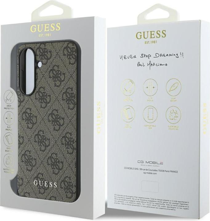 Image du produit Guess 4G Charms Case für A366B Samsung Galaxy A36 5G - brown (Samsung Galaxy A36)