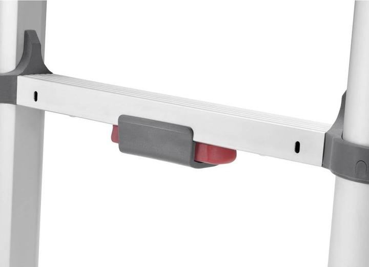 Produktbild Hailo FlexLine, Alu-Sicherheits-Teleskopleiter, 9 Sprossen (Anlegeleiter, 264 cm)