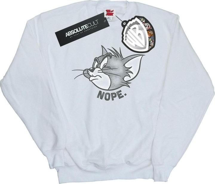 Immagine prodotto Tom & Jerry Nope Felpa Viso Donna (M)