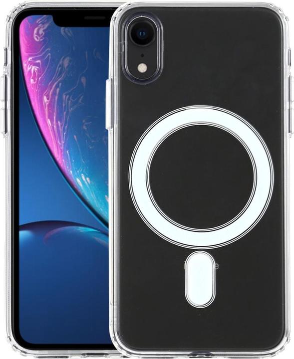 Screenguard Magnetic Apple iPhone Xr Clear Case MagSafe Cover (Apple iPhone XR)