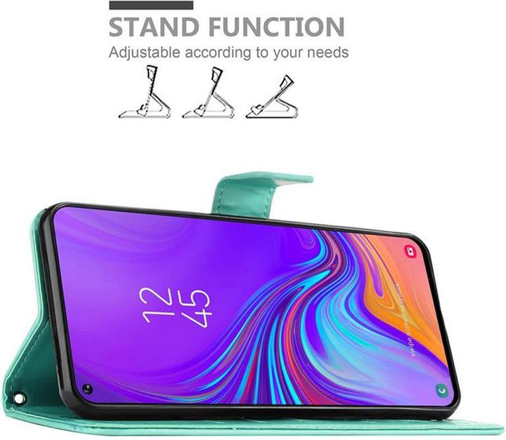 Produktbild Cadorabo Flower Book Cover (Samsung Galaxy A8s)