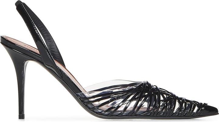 Actual product image Amina Muaddi With Heel Black (38)