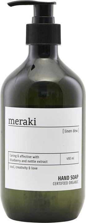 Meraki Linen dew (Flüssigseife, 490 ml)