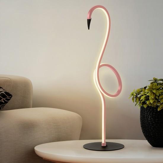 Productafbeelding Elstead Lighting Elstead Flamingo LED tafellamp Roze 6W warm wit FLAMINGO-TL-PNK (420 lm)