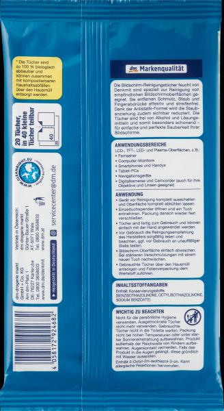 Actual product image dm Denkmit Cleaning cloths