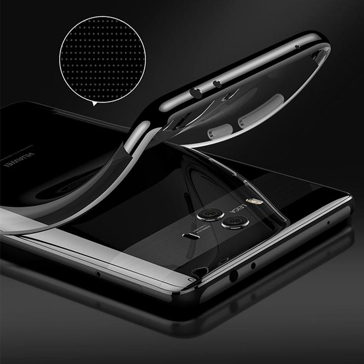 Produktbild König Design Handy Hülle Schutz Case für Huawei Mate 10 Pro Durchsichtig Transparent Silber (Huawei Mate 10 Pro)