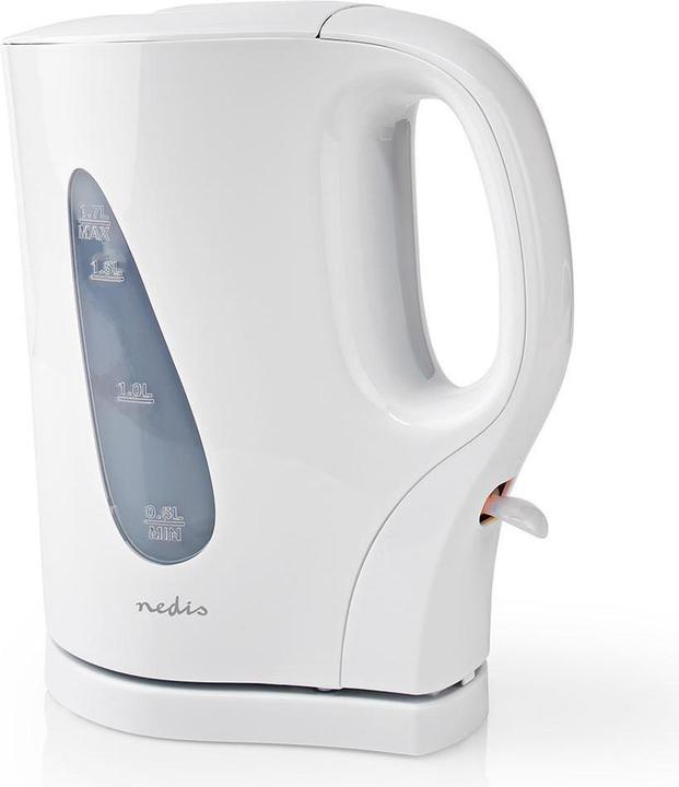 Produktbild Nedis Wasserkocher | 1.7 l | Plastik | Weiss | Boil-dry protection (1.70 l)