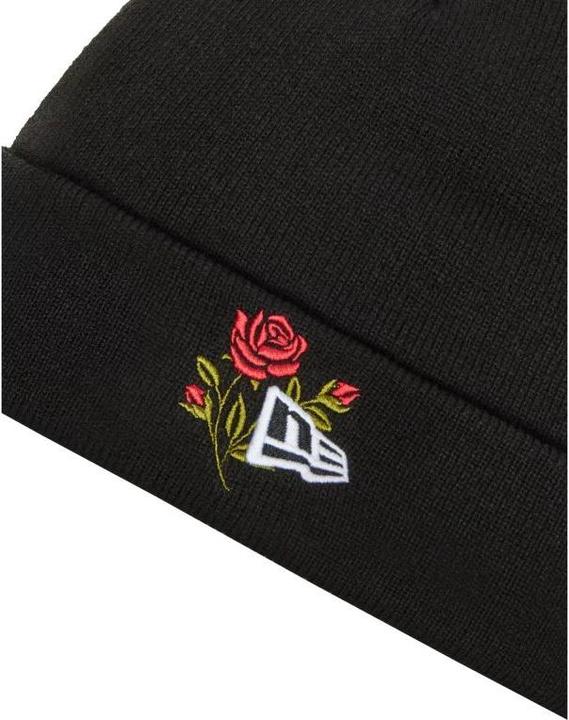 Produktbild New Era Strickmütze mit Rosen-Symbol und Bündchen