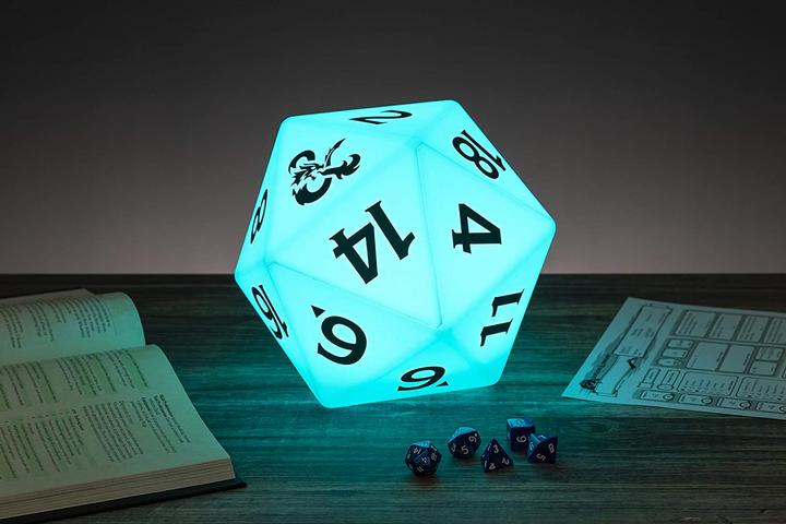Actual product image Paladone Products Lampada Dungeons & Dragons D20 Light