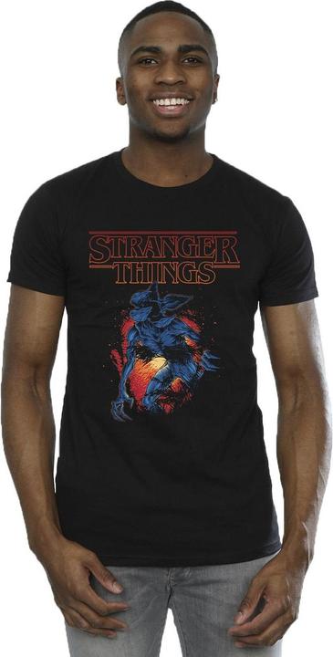 Actual product image Netflix Mens Stranger Things Demo Cave T-Shirt (4XL)