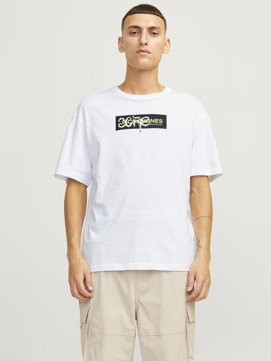 Produktbild Jack & Jones Jcosummer Print Tee Ss Crew Neck Ln (L)