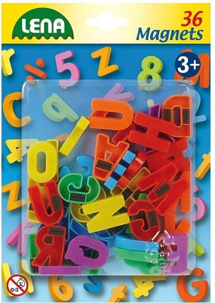 Actual product image Lena magnetic letters (36 x)