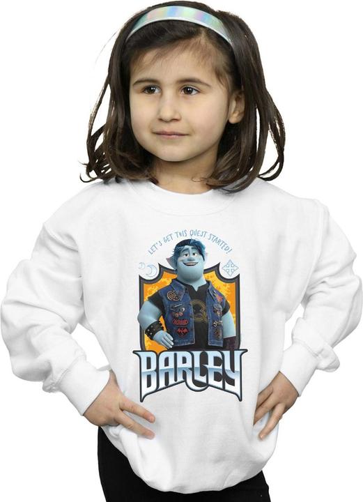 Actual product image Disney Girls Onward Barley Pose Sweatshirt (104)