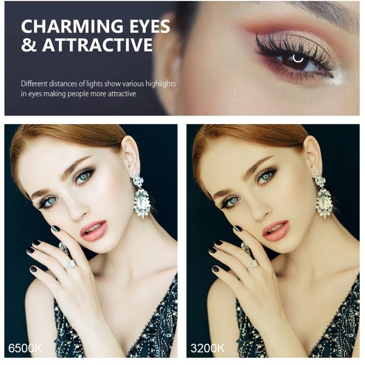 Actual product image Puluz PKT3035 Selfie Video Light 26cm (Ring light)