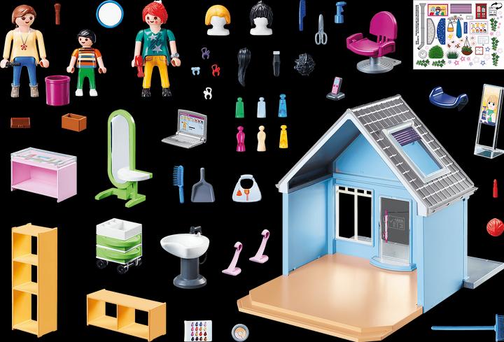 Actual product image Playmobil My hairdresser's shop (70376, Playmobil City Life)