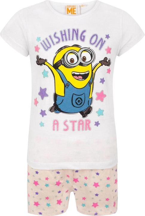 Image du produit Despicable Me - Ensemble de pyjama court WISHING ON A STAR - Fille (116)