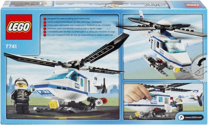 Produktbild LEGO Polizei Hubschrauber (7741, LEGO City)