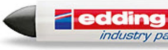 Actual product image Edding Industriemarker 950 (Black, 10 mm, 1 x)