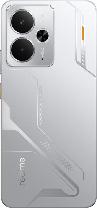 Produktbild realme 14 5G Dual Sim 12GB RAM 256GB - Mecha Silver (256 GB, Mecha Silver, 6.67", Dual SIM, 50 Mpx, 5G)