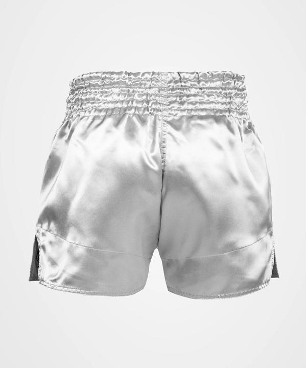 Actual product image Venum Classic Muay Thai Shorts - Silver/Black (L)