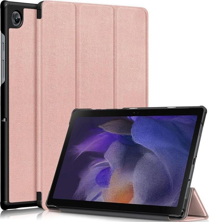 Cover-Discount Galaxy Tab A7 Lite - Tri-fold Smart Case roségold (Galaxy Tab A7 Lite)