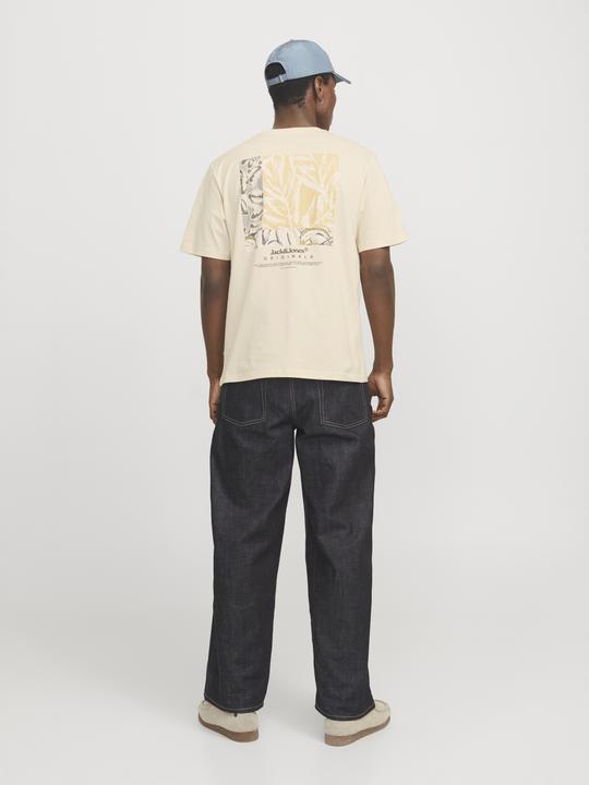 Actual product image Jack & Jones Jorsplit Back Tee Ss Crew Neck Ln (XL)