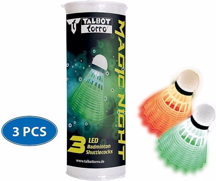 Produktbild Talbot Torro Badminton Ball Magic Night LED