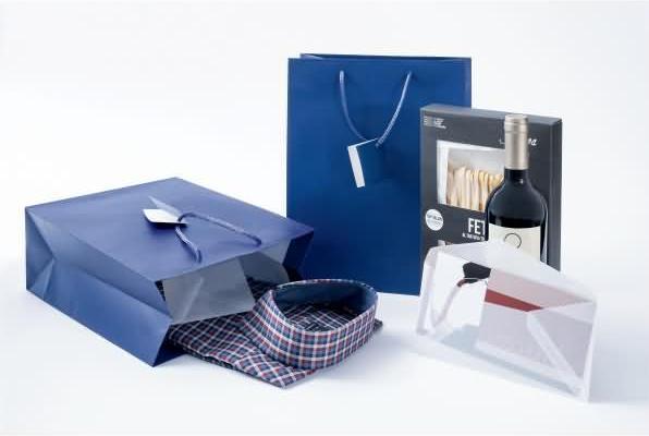 Immagine prodotto Sigel Borsa regalo, con vernice opaca, misura: L, blu oltremare, in carta da 157 g/m², con etichetta (Scatola da regalo, 1 x)