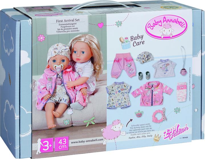Produktbild Baby Annabell Zapf Erstausstattung im Koffer