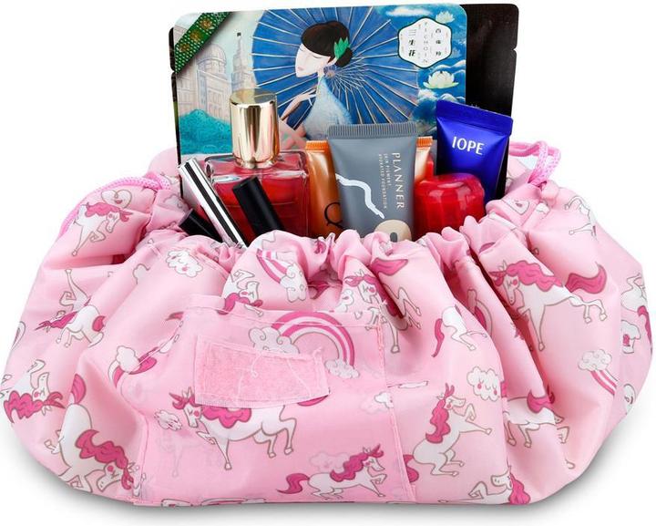Produktbild Intirilife Kosmetiktasche in ROSA WEISSE PFERDE