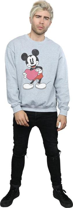 Immagine prodotto Disney Mickey Mouse Valentine Heart Felpa Uomo (L)