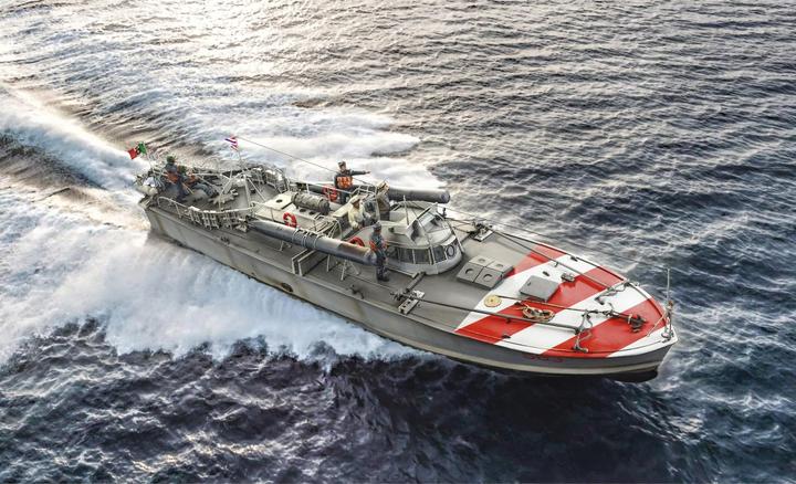 Produktbild 1:35 M.A.S. 568 4a Torpedoboot m. Crew