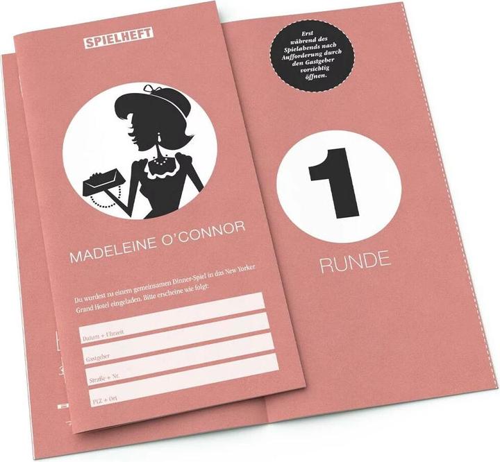 Actual product image Culinario Mortale Murder in the Grand Hotel - Crime Dinner (German)