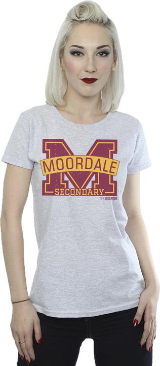 Produktbild Netflix Sex Education Moordale Cracked M Logo 2 TShirt (M)