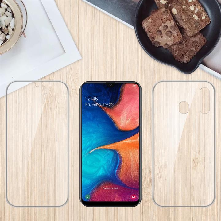 Actual product image Cadorabo TPU 360 Degree Case Cover (Samsung Galaxy A20, TCL A30, Samsung Galaxy M10s)