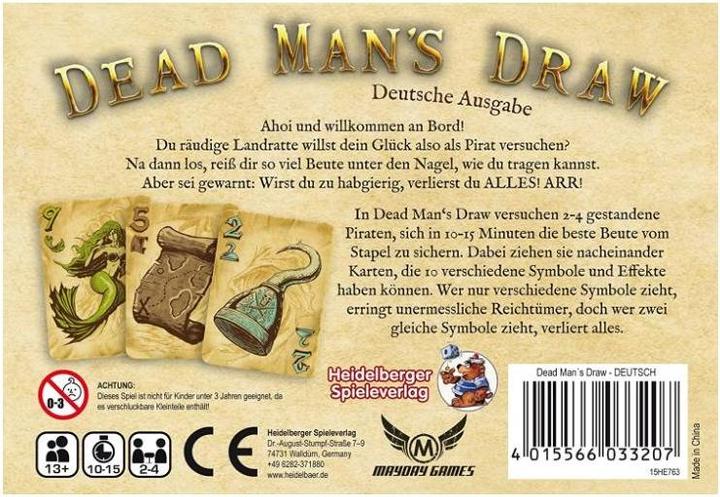 Produktbild Dead Man's Draw (Deutsch)