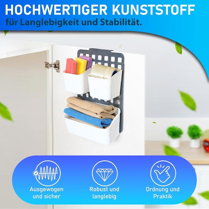 Produktbild Triton Hängende Aufbewahrungstasche, Organizer, Plastik, Weiss