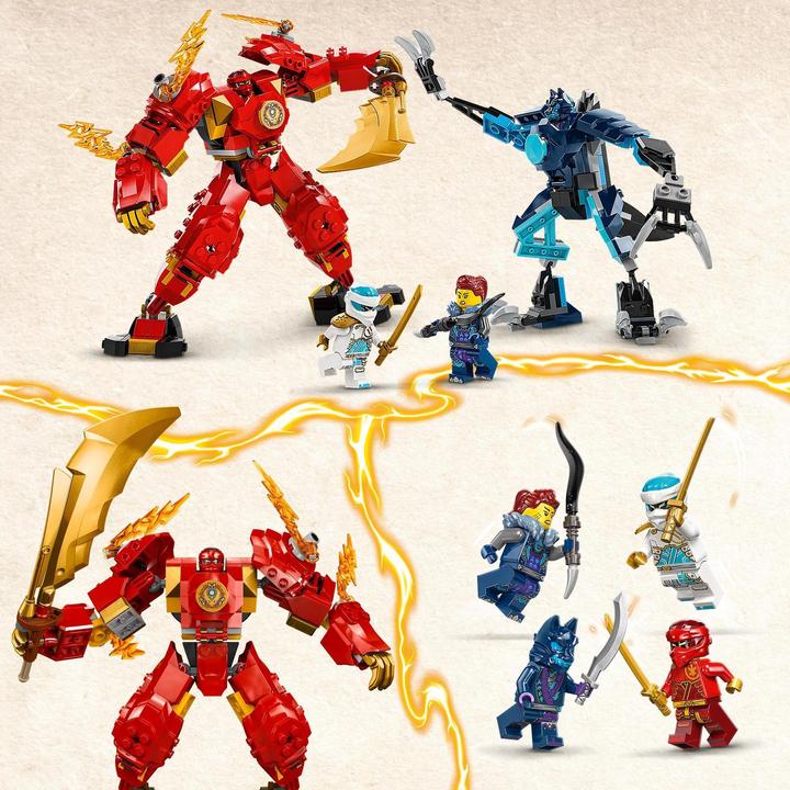 Actual product image LEGO 71808 Kais Fire Mech (71808, LEGO Ninjago)