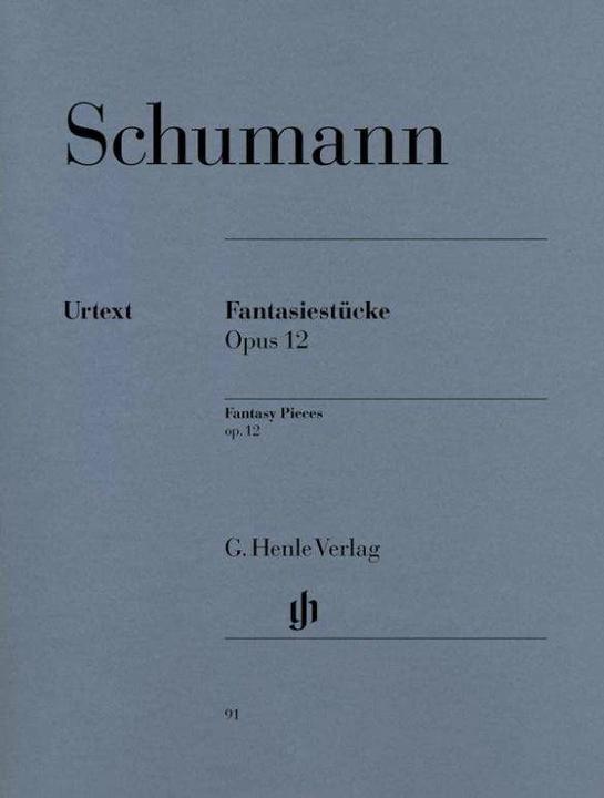 Produktbild Fantasiestücke op. 12 (mit Anhang: WoO 28) (Deutsch, Robert Schumann, Ernst Herttrich, 1957)