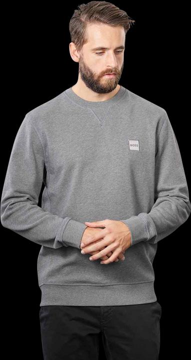 Hugo Boss Boss Orange Crew Neck Westart Logo Sweatshirt Light Pastel G