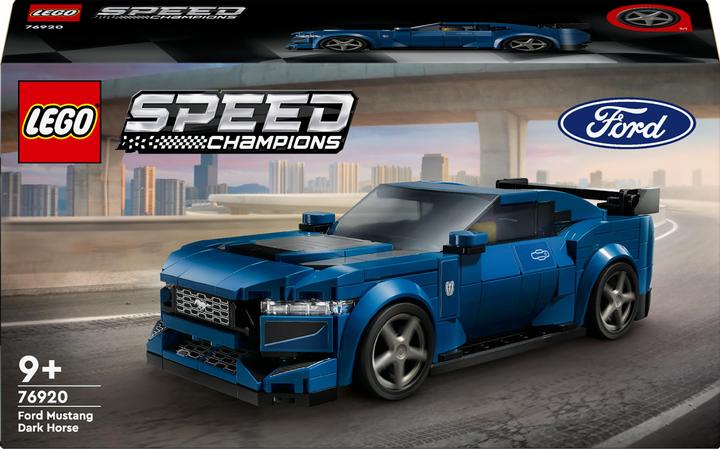 Immagine prodotto LEGO Ford Mustang, l'auto sportiva del Cavallo Nero (76920, LEGO Speed Champions)