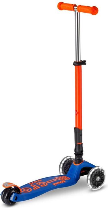 Produktbild Micro Scooter Maxi Deluxe Foldable Neon LED Blaze Orange