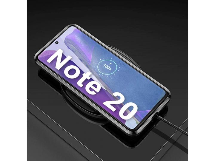 Produktbild G-Case Samsung Galaxy Note20 Aluminium Magnetic Glass Case Hülle (Samsung Galaxy Note 20)