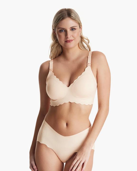 Immagine prodotto Momcozy YN46 Reggiseno da allattamento floreale senza cuciture Skin L (L)