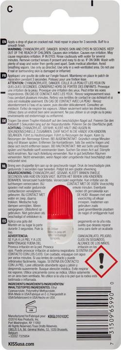 Image du produit KISS Vitesse maximale (Séchoirs pour vernis à ongles, Transparent)