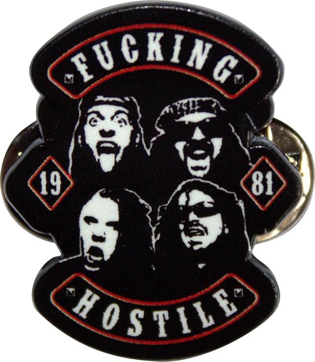 Pantera Abzeichen Fucking Hostile ZinkLegierung Nadel