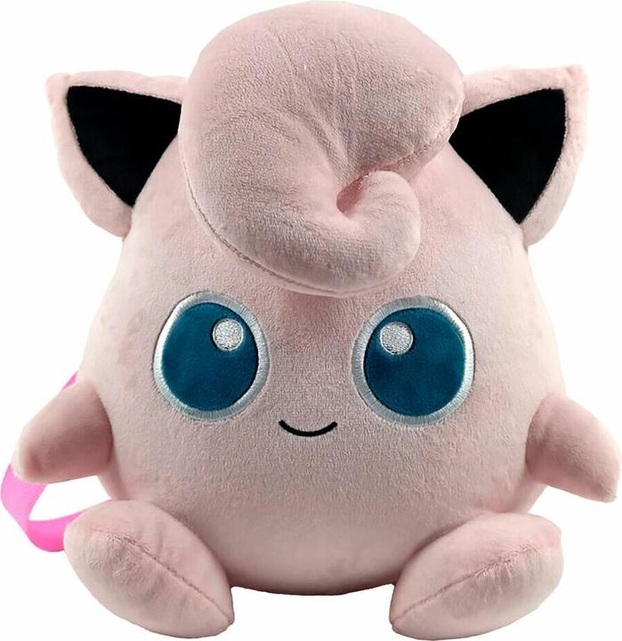 Actual product image Canenco Pokemon 3D backpack plush Jigglypuff (28 cm)
